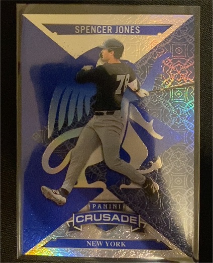 2025 Panini Crusade #89 Spencer Jones — front