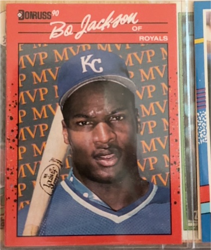 1990 Donruss #BC-1 Bo Jackson MVP — front