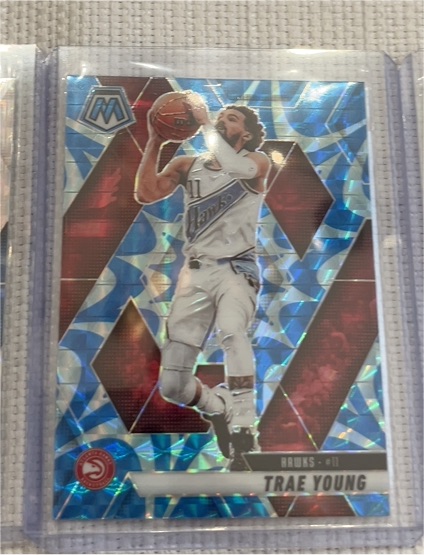 2024-25 Panini Mosaic #110 Trae Young — front