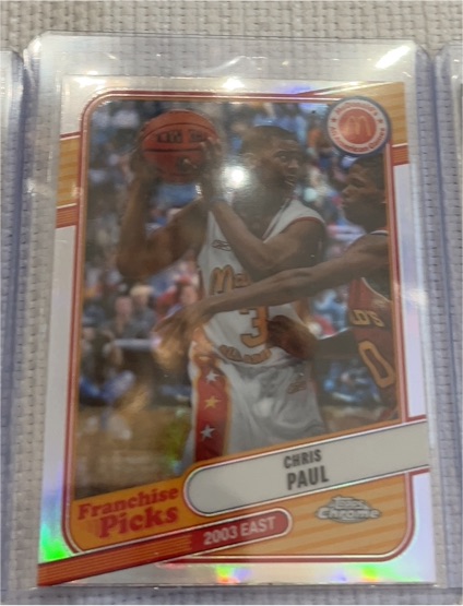 2024 Topps Chrome McDonald's All American Franchise Picks #REA-CPA Chris Paul — front