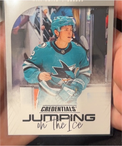 2024-25 Upper Deck Credentials Jumping on the Ice #JI-WS Will Smith — front