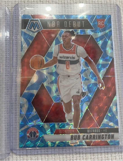 2024-25 Panini Mosaic NBA Debut #259 Bub Carrington — front
