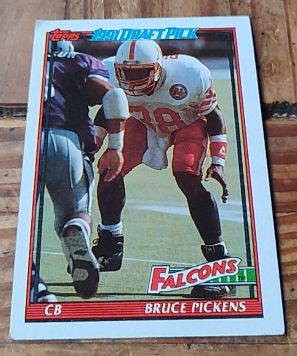 1991 Topps #567 Bruce Pickens — front