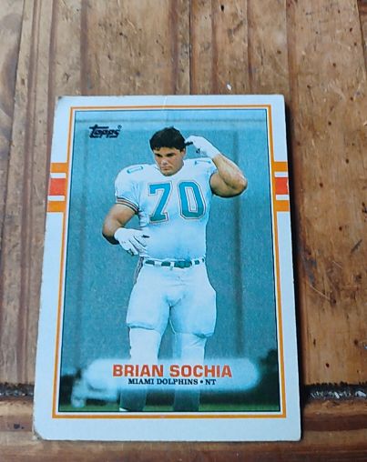 1989 Topps #300 Brian Sochia — front