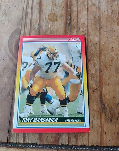 1990 Score #289 Tony Mandarich — front