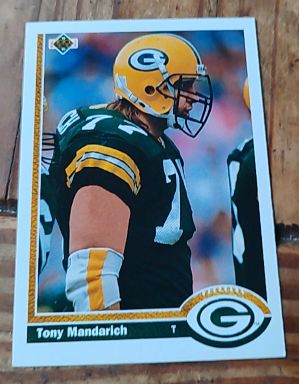 1991 Upper Deck #232 Tony Mandarich — front