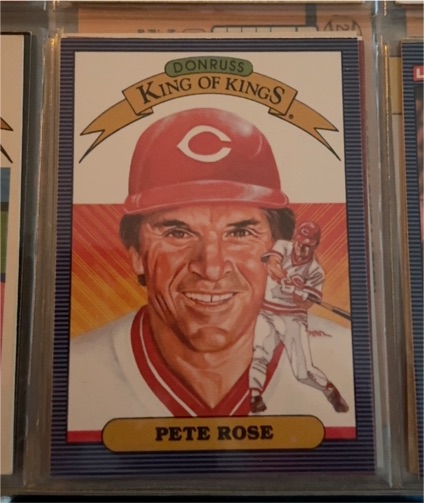 1986 Donruss King of Kings #653 Pete Rose — front