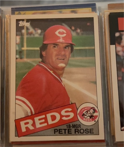 1985 Topps #6 Pete Rose — front