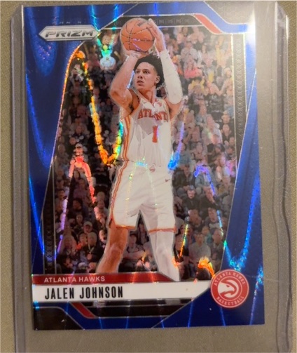 2024-25 Panini Prizm #120 Jalen Johnson — front