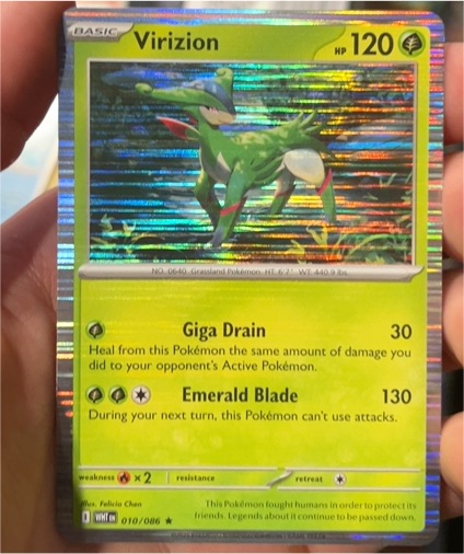 2021 Pokémon SV: White Flare #010 Virizion — front