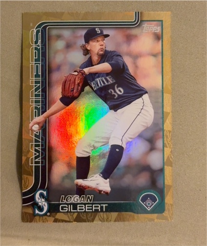 2025 Topps Series 1 #66 Logan Gilbert — front