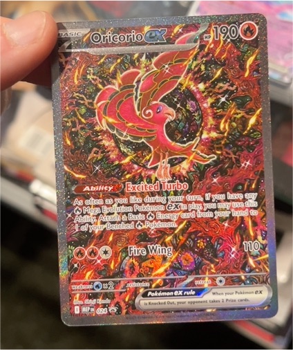 2025 Pokemon Oricorio GX #024 ME: Mega Evolution — front