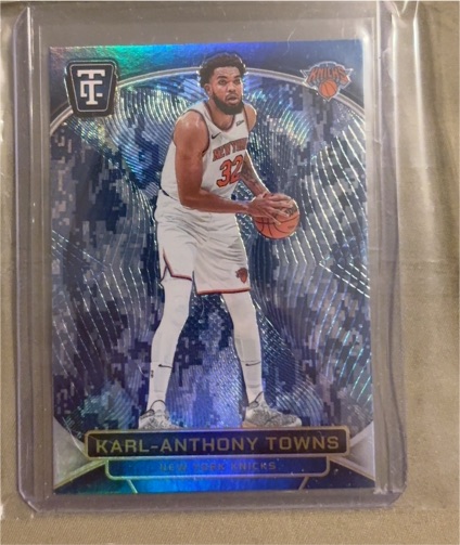 2024-25 Panini Totally Certified #8 Karl-Anthony Towns — front