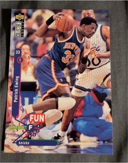 1995-96 Upper Deck Collector's Choice #183 Patrick Ewing — front