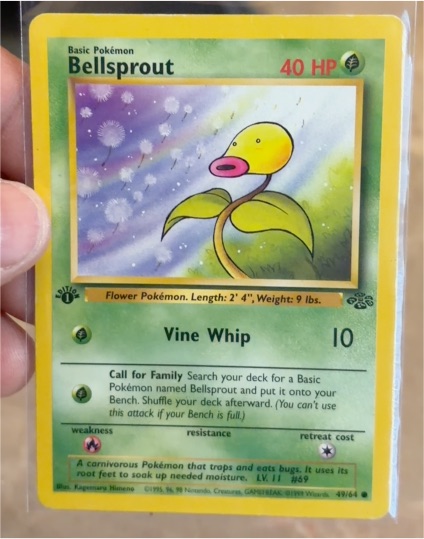 1999 Jungle #49 Bellsprout — front