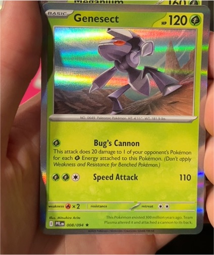2023 Pokémon #008 Genesect — front