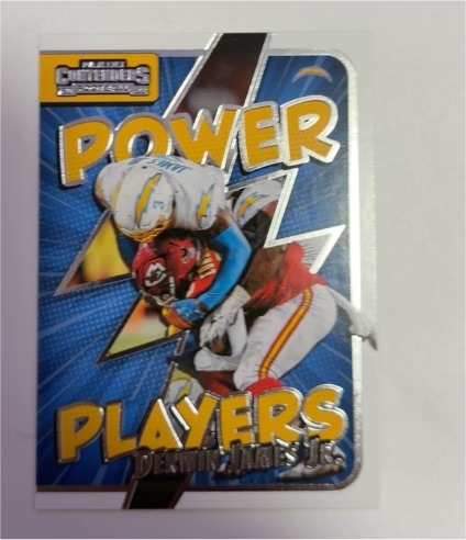 2022 Panini Contenders Power Players #PWR-DJA Derwin James Jr. — front