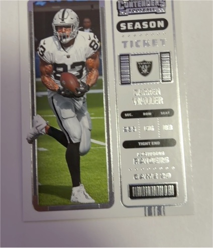 2022 Panini Contenders Season Ticket #68 Darren Waller — front