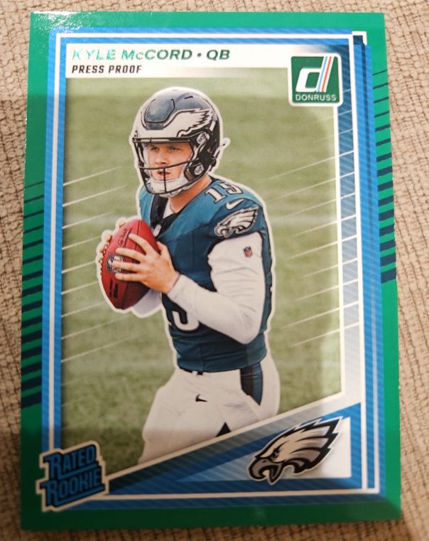 2025 Panini Donruss #325 Kyle McCord — front