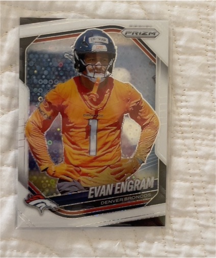 2025 Panini Prizm #277 Evan Engram — front