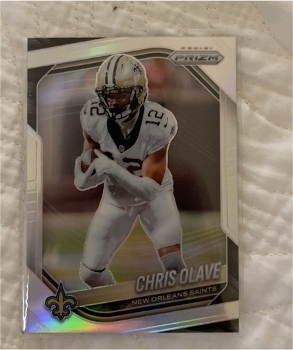 2025 Panini Prizm #192 Chris Olave — front