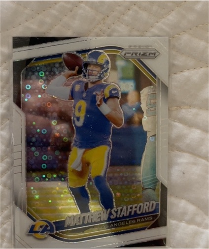 2024 Panini Prizm #166 Matthew Stafford — front