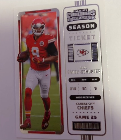 2022 Panini Contenders Season Ticket #60 JuJu Smith-Schuster — front