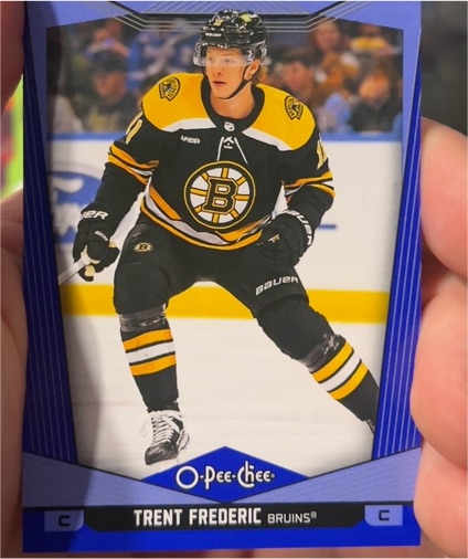 2024-25 O-Pee-Chee #29 Trent Frederic — front