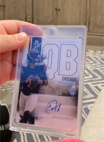 2024 Topps Signature Class #RCA-CW Caleb Williams — front