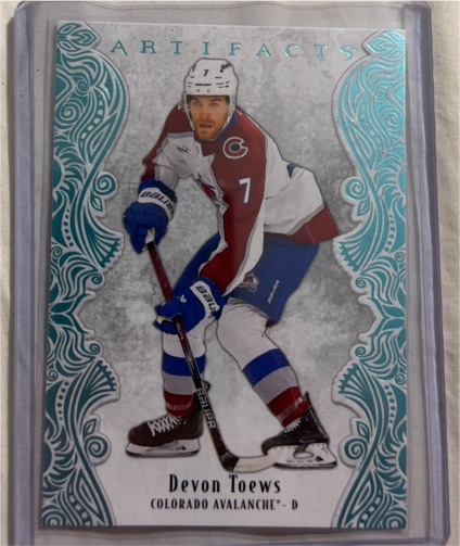 2025-26 Upper Deck Artifacts #89 Devon Toews — front