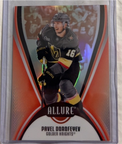 2025-26 Upper Deck Allure #85 Pavel Dorofeyev — front