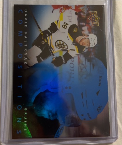 2025-26 Upper Deck Series 1 #CMP-16 David Pastrnak Compositions — front