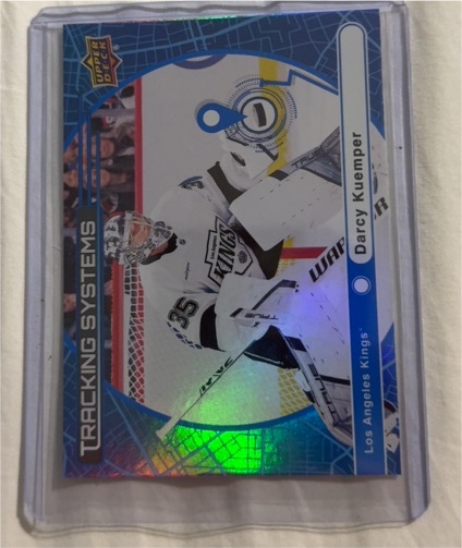 2025-26 Upper Deck #TS-21 Darcy Kuemper Tracking Systems — front