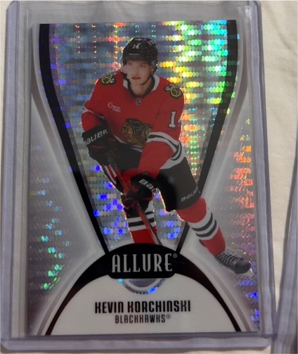 2025-26 Upper Deck Allure #90 Kevin Korchinski Chicago Blackhawks — front