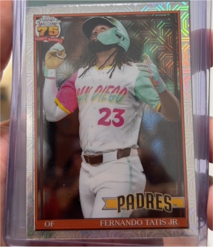 2026 Topps Series 1 1991 Silver Pack Mojo #91C-55 Fernando Tatis Jr. — front