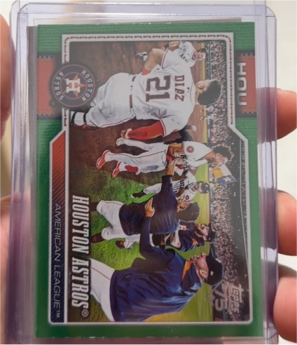 2026 Topps Series 1 #89 Houston Astros Team Card — front