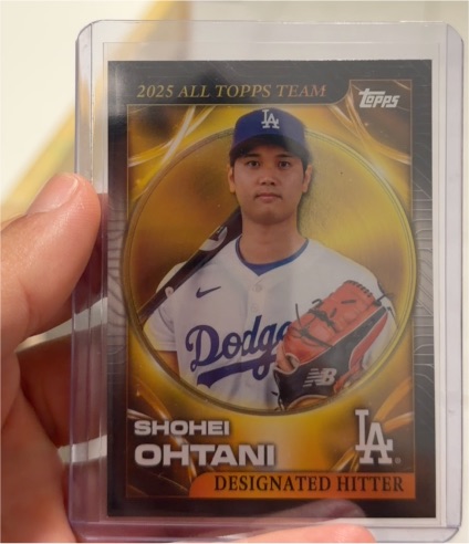 2026 Topps Series 1 2025 All Topps Team #ATT-9 Shohei Ohtani — front