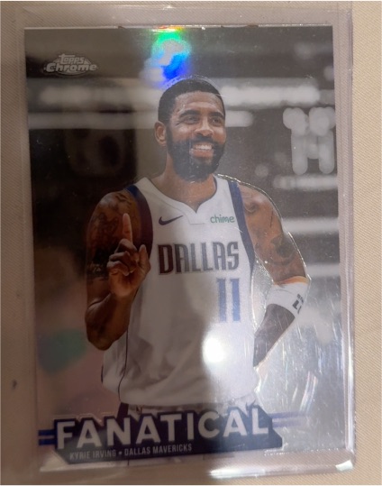 2025-26 Topps Chrome #FAN-8 Kyrie Irving Fanatical — front
