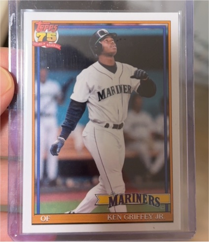 1991 Topps #790 Ken Griffey Jr. — front