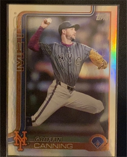 2025 Topps Update #US40 Griffin Canning — front