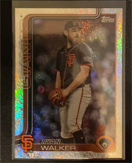2025 Topps Update Series #US179 Ryan Walker — front