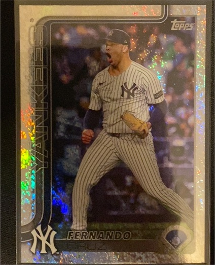 2025 Topps Update #US163 Fernando Cruz — front