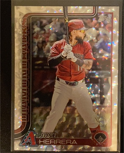 2025 Topps Update #US272 Jose Herrera — front