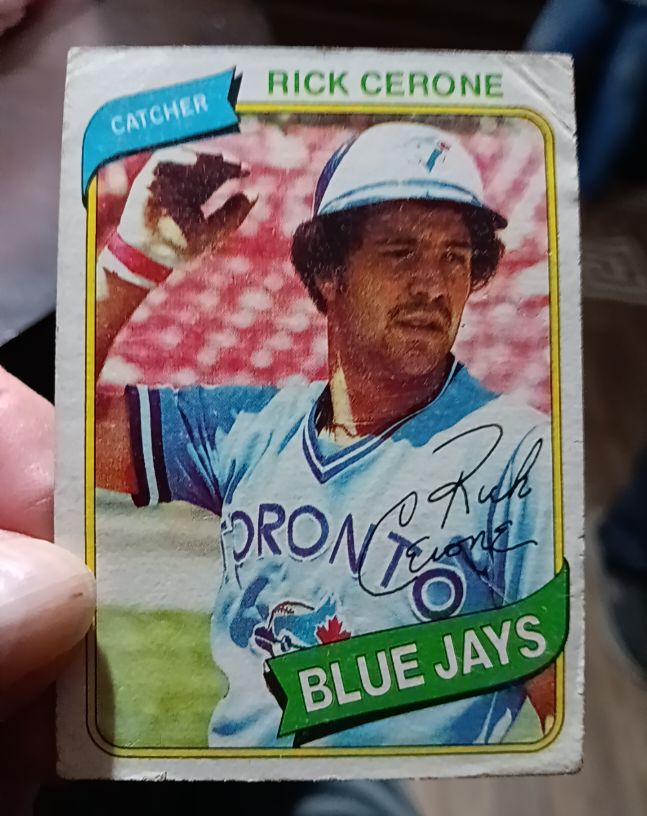 1980 Topps #591 Rick Cerone — front