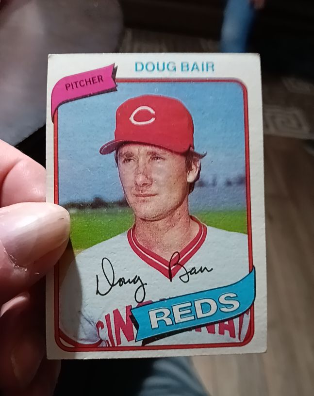 1980 Topps #449 Doug Bair — front