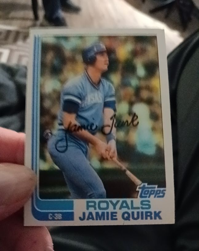 1982 Topps #173 Jamie Quirk — front