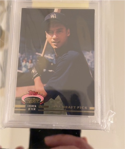 1993 Topps Stadium Club Murphy #117 Derek Jeter — front