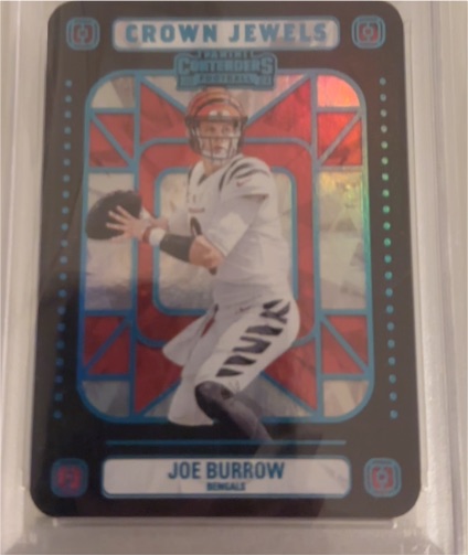 2024 Panini Contenders #10 Joe Burrow Crown Jewels — front