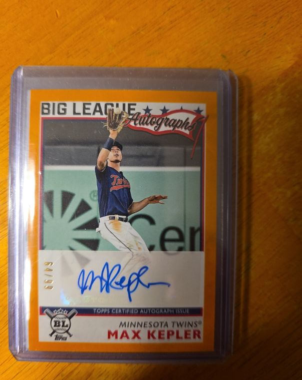 2020 Topps Big League #BLA-MK Max Kepler — front