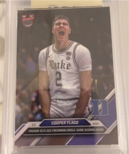 2024-25 Bowman U Now #44 Cooper Flagg — front